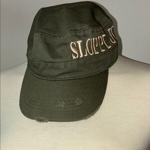 Triangl Swimwear Green Cadet Hat